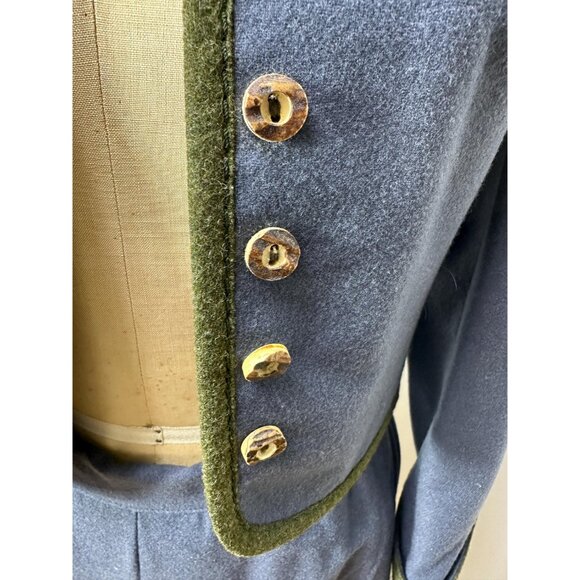 1980s Christa-Moden Salzburg wool suit in Austrian traditional style Size M - Picture 8 of 10